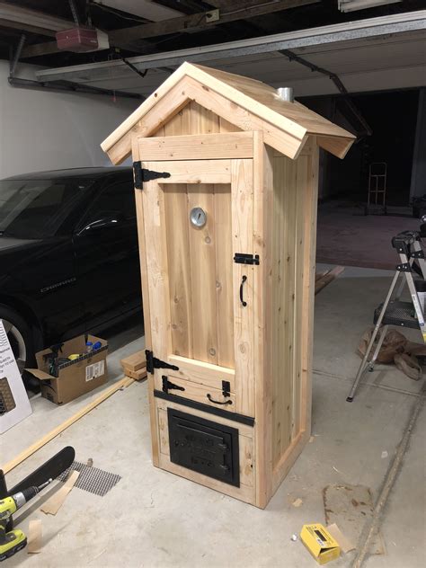 homemade wood smoker box